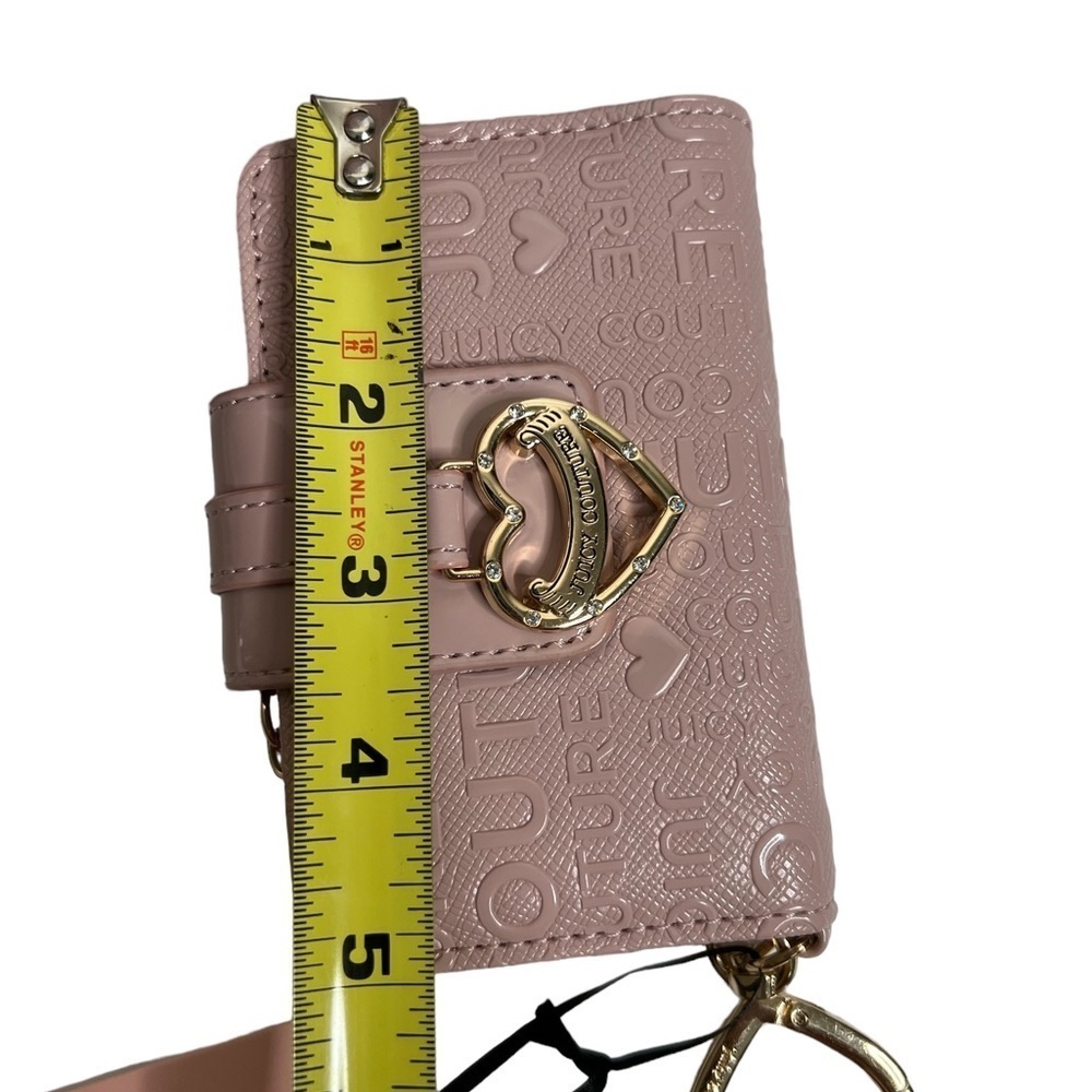 Juicy Couture Dusty Blush Charm Sure Satchel With Matching Wallet - Picture 13 of 17